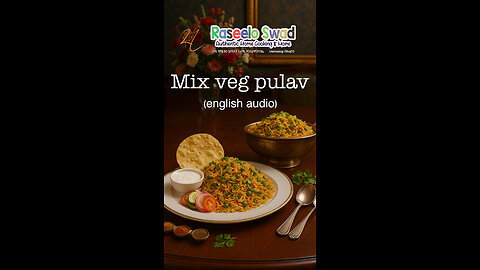 mix veg pulao (english) मिक्स वेज पुलाओ મિક્સ વેજ પુલાવ #youtube #food #trending #shorts #viral