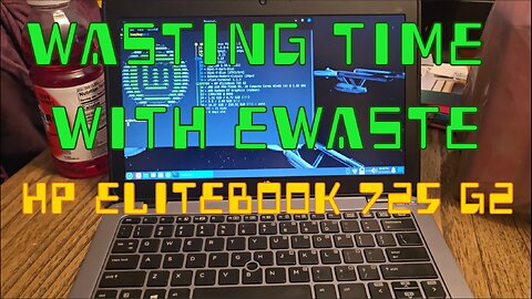 E-Waste! Cheap HP EliteBook 725 G2