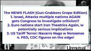 Liberty Conspiracy LIVE 8-28-25 Gun Grabbers, Killer Zionist Censorship Bugs, Iran, India