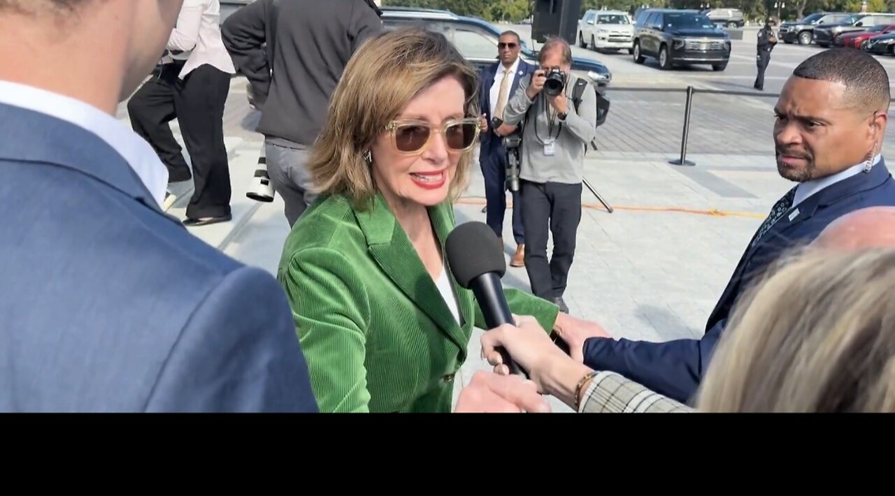 Pelosi's Explosive Outburst at Journalist Outside Capitol – You NEED to See This!