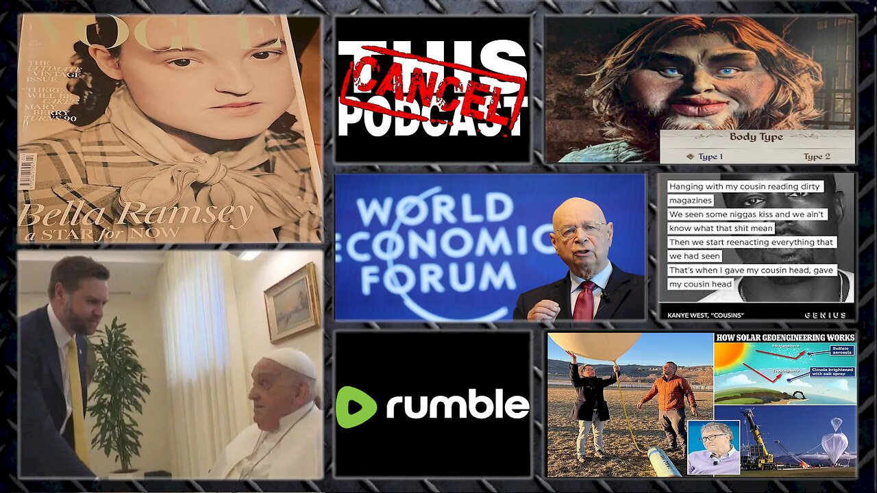 S06E21: Oblivion vs Gender, Dead Popes, W-E-F (you), Kanye's Kissing Cousins, Potatoes & the Sun!