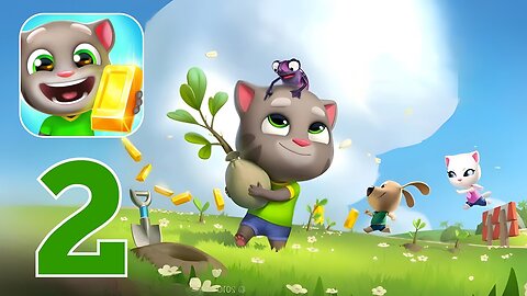 Talking Tom Gold Run - Gameplay Walkthrough Part 2 - Gold Rush (iOS, Android)