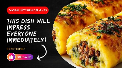 Do you have potatoes and 300 g minced meat?! This dish will impress everyone immediately!