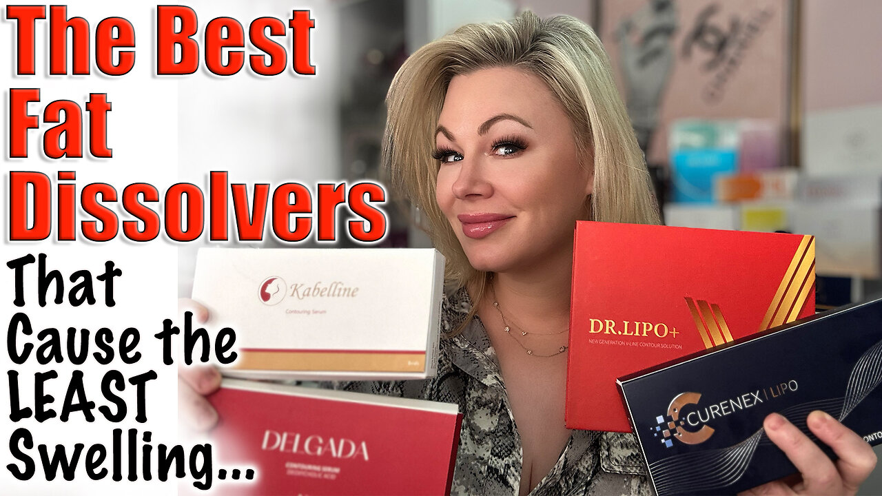 The BEST Fat Dissolvers that Cause the LEAST Swelling! Code Jessica10 Saves you money