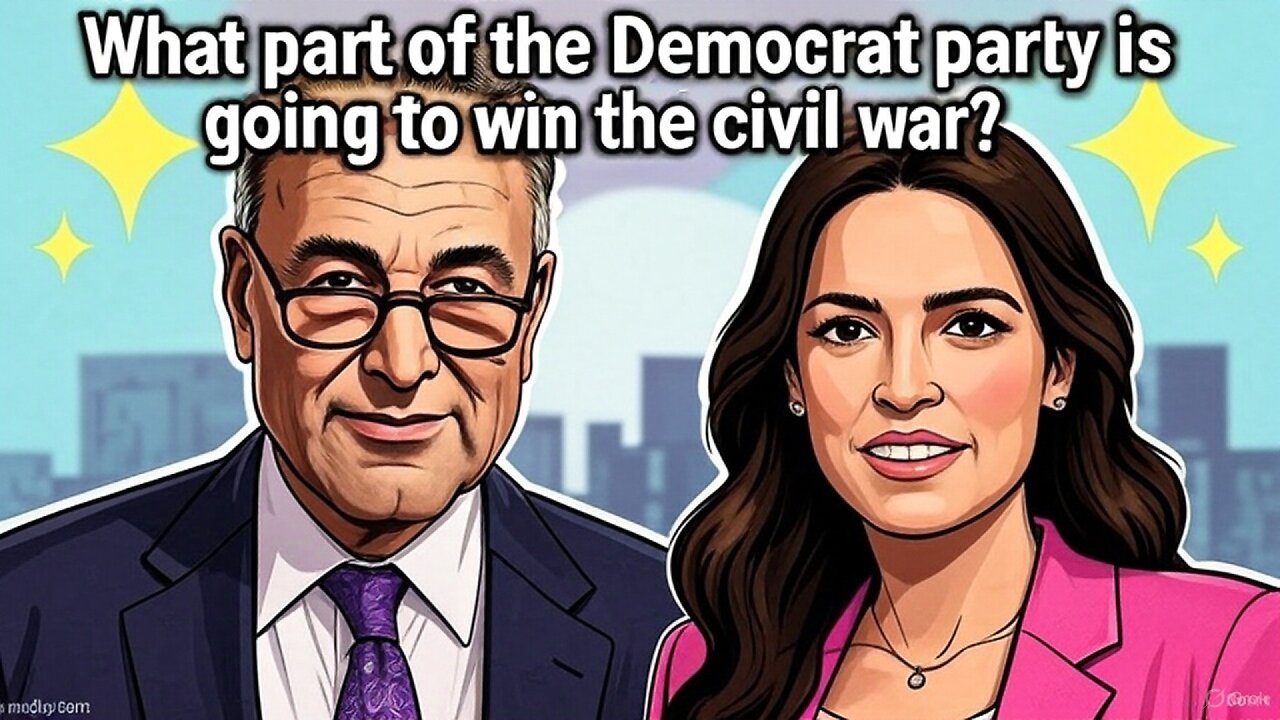 What part of the Democrat party is going to win the civil war? - AC Daily Show Ep 599