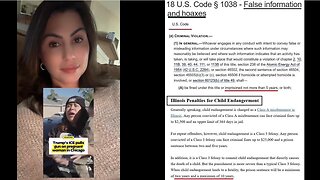 Will this BACKFIRE on WOMAN who tried to run over ICE endangering her kids, then publicly accusing Fed Agents for her own crimes in Chicago? BIG PRISON TIME THREAT?