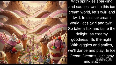 enjoy icecream dreams