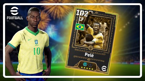Pelé eFootball Card Review, Build & Gameplay | eFootball | Player Review