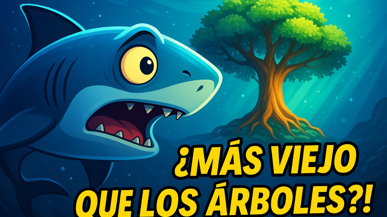 Los tiburones son más antiguos que los árboles! 🌳🦈”