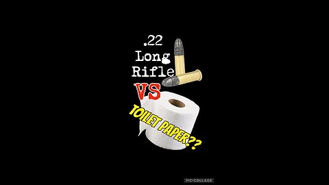 .22 Long Rifle VS Toilet Paper??