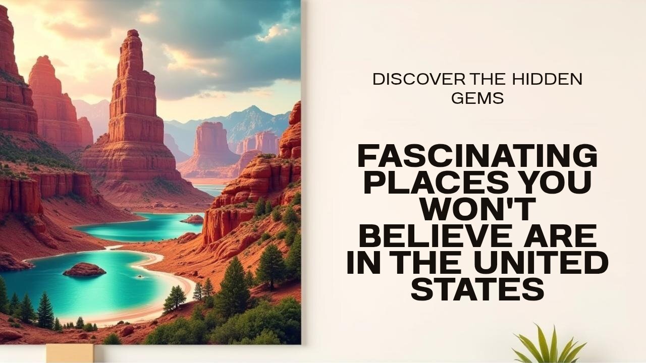 Fascinating Places You Won't Believe Are in the United States. #usa #viralshorts