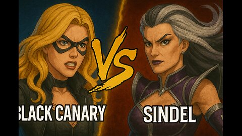Black Canary vs Sindel | Death Battle ReRumble