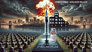 The covid vaccines are worse than Hiroshima