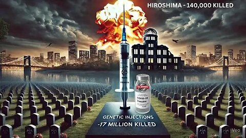 The covid vaccines are worse than Hiroshima
