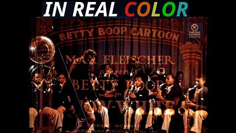 🎺 Betty Boop in Snow-White (St. James Infirmary Blues) — 1933 — In Real Color — 1080p | Cab Calloway