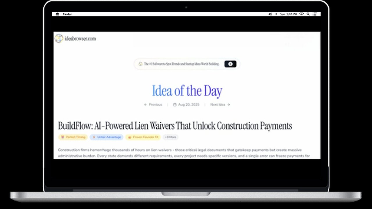 Greg Isenberg - Idea Browser.com