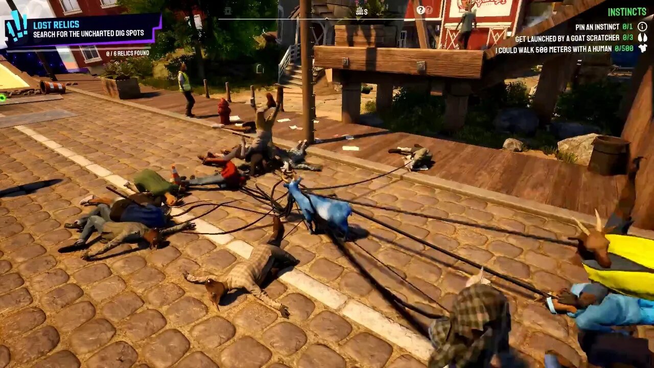 Goat Simulator 3 - Leash Shenanigans