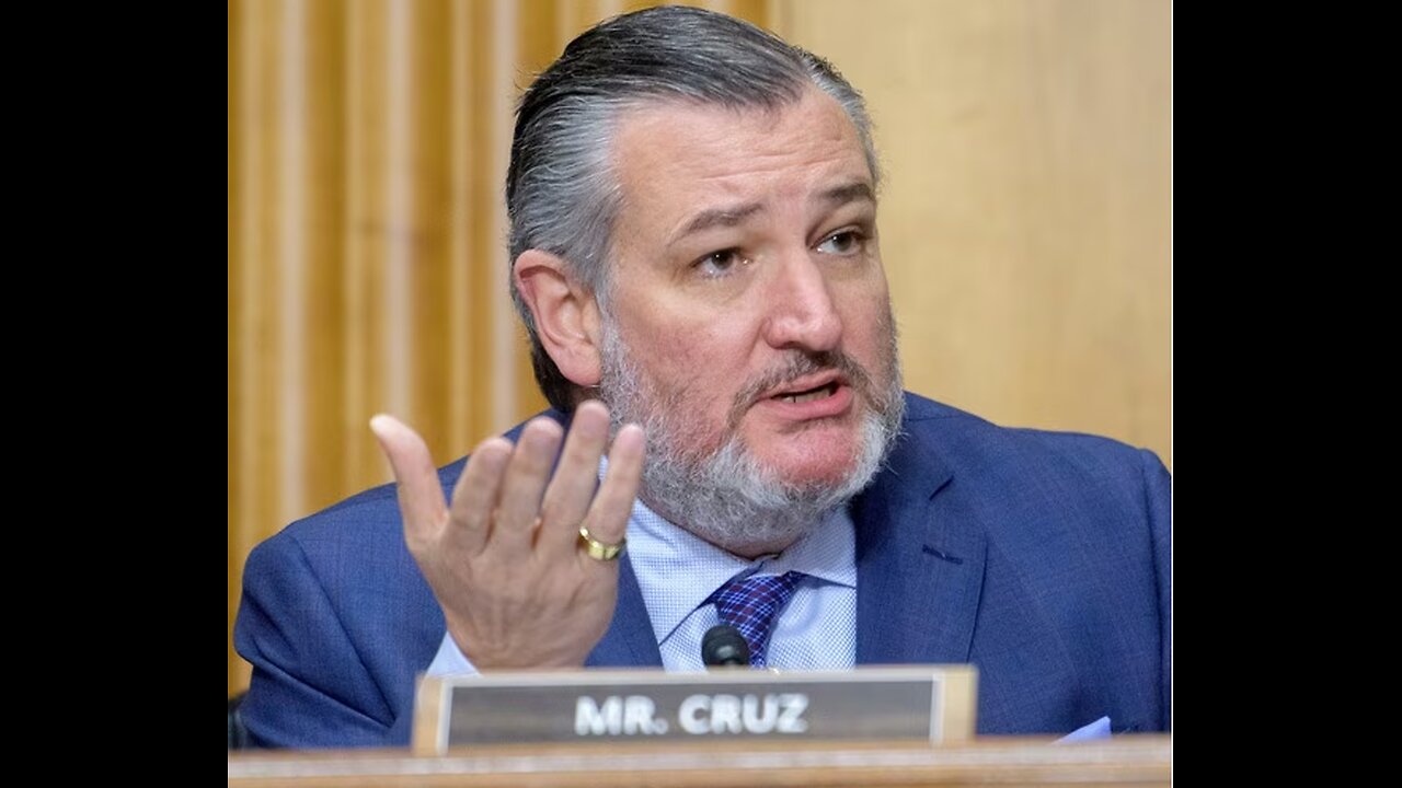 Sen. Cruz Says Condemn Tucker Carlson Over Antisemitism.mp4
