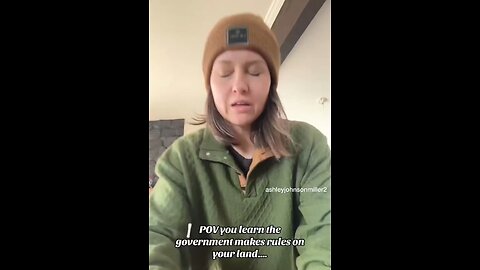 This woman OWNS 37 acres of land.