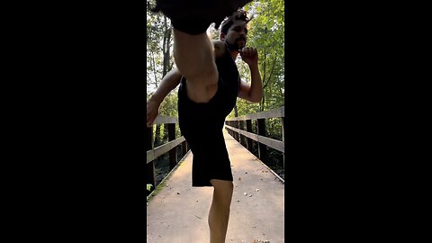 Brush Creek Trail Chum Kiu! #yeshua #jesus #wingchun #kungfu #nature #hiking
