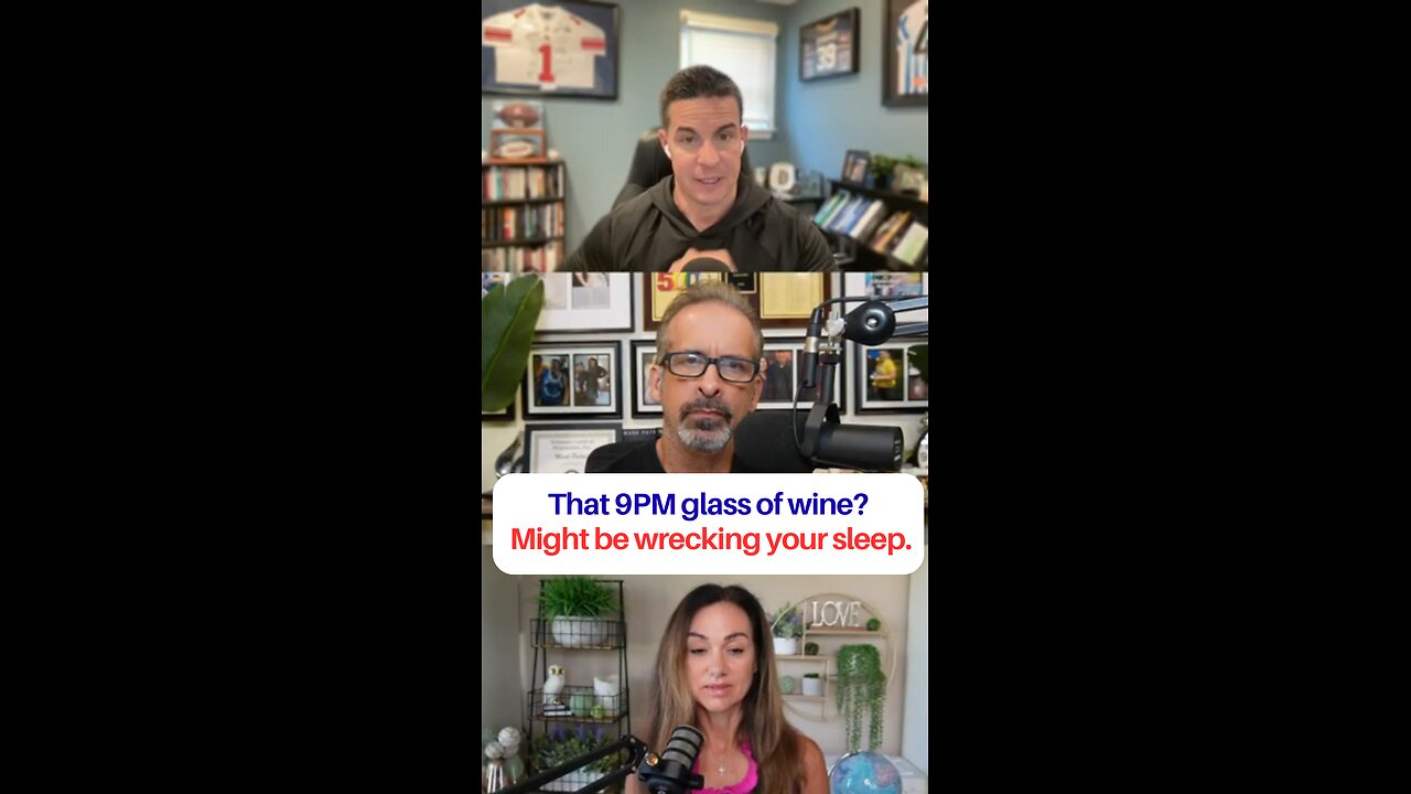 That 9pm glass of wine? Might be wrecking your sleep.