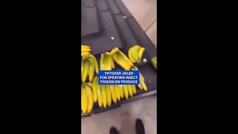 Man sprays bug spray on grocery produce in viral prank, sparking outrage and investigation