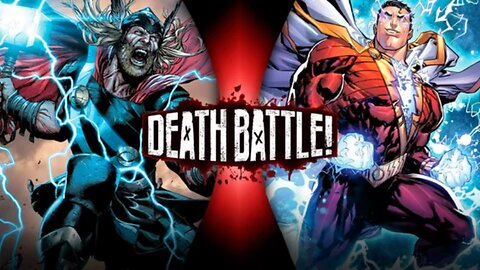 Thor vs Shazam(Marvel vs DC)|DEATH BATTLE