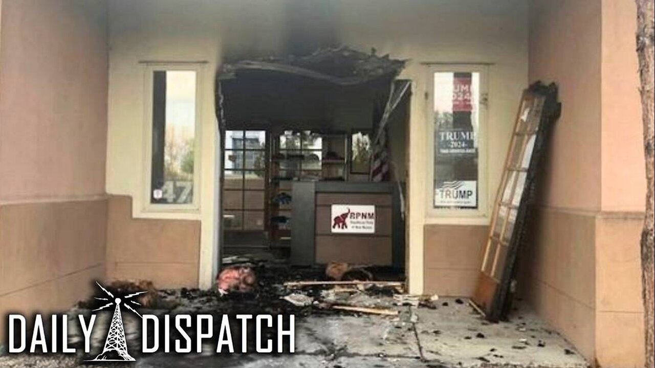 GOP Headquarters Torched In Deliberate Arson Attack