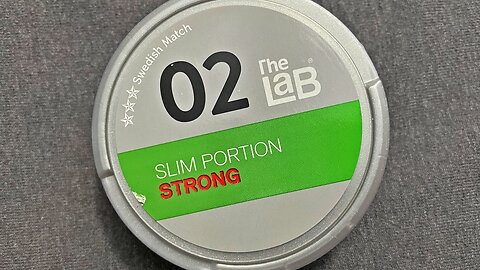 Lab 02 Strong (Slim Original) Snus Review