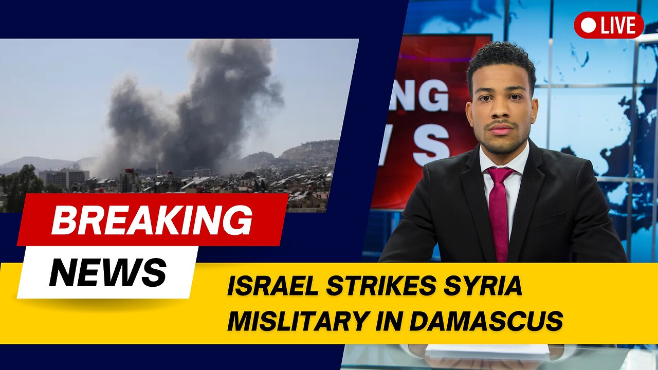 Isreal strikes on syria army in damascus