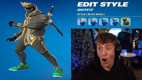 Ninja Reacts To His NEW Icon Skin For The First Time In Fortnite!