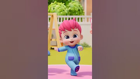 Walking Walking Dance #bebefinn #shorts #kidssong