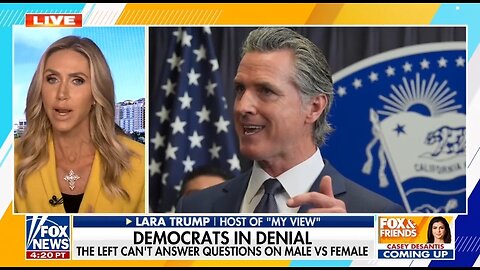 Lara Trump: Newsom Will Say Anything To Be President