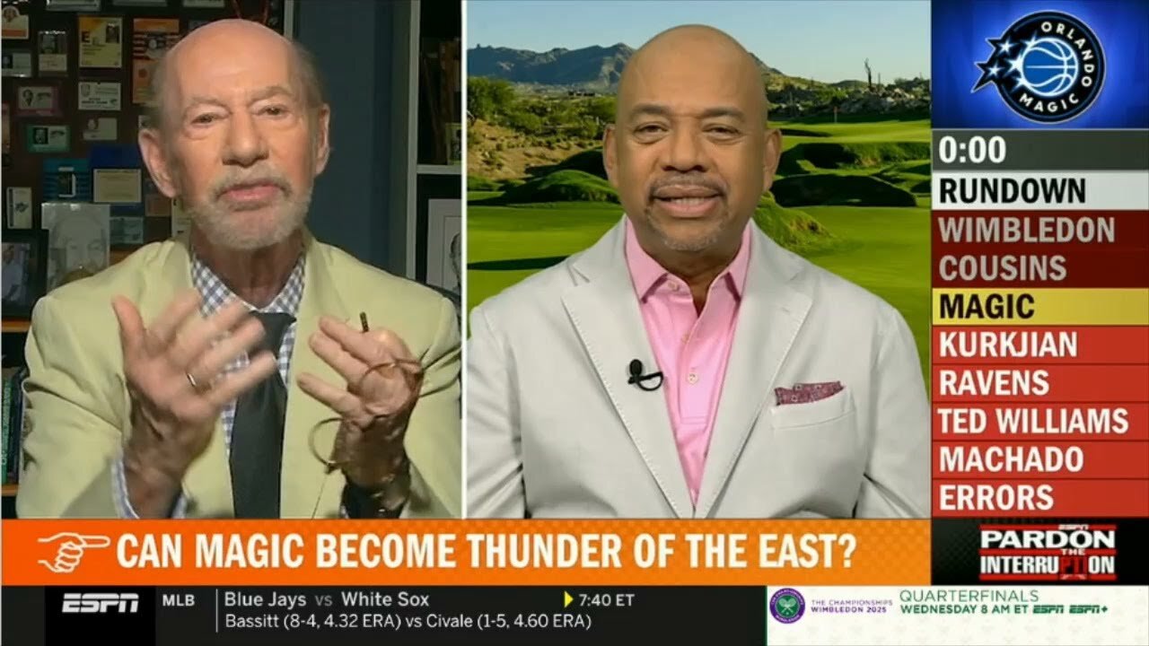 Pardon the Interruption | Can Magic Shake Up East?? Wilbon Reacts to Paolo Banchero’s 5‑Year Deal