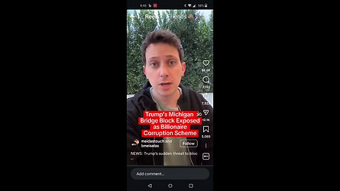 Trump's Michigan Bridge Block