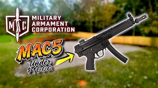 The New MAC5 / Cheapest MP5 Clone / Does it Work?