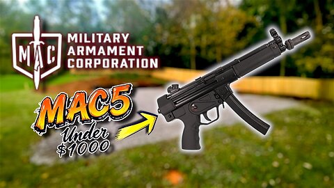 The New MAC5 / Cheapest MP5 Clone / Does it Work?