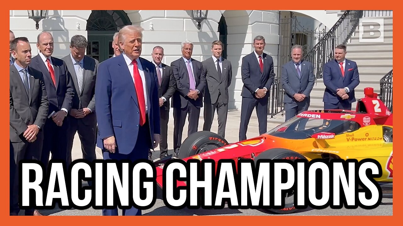 President Trump Meets Racing Champions at the White House