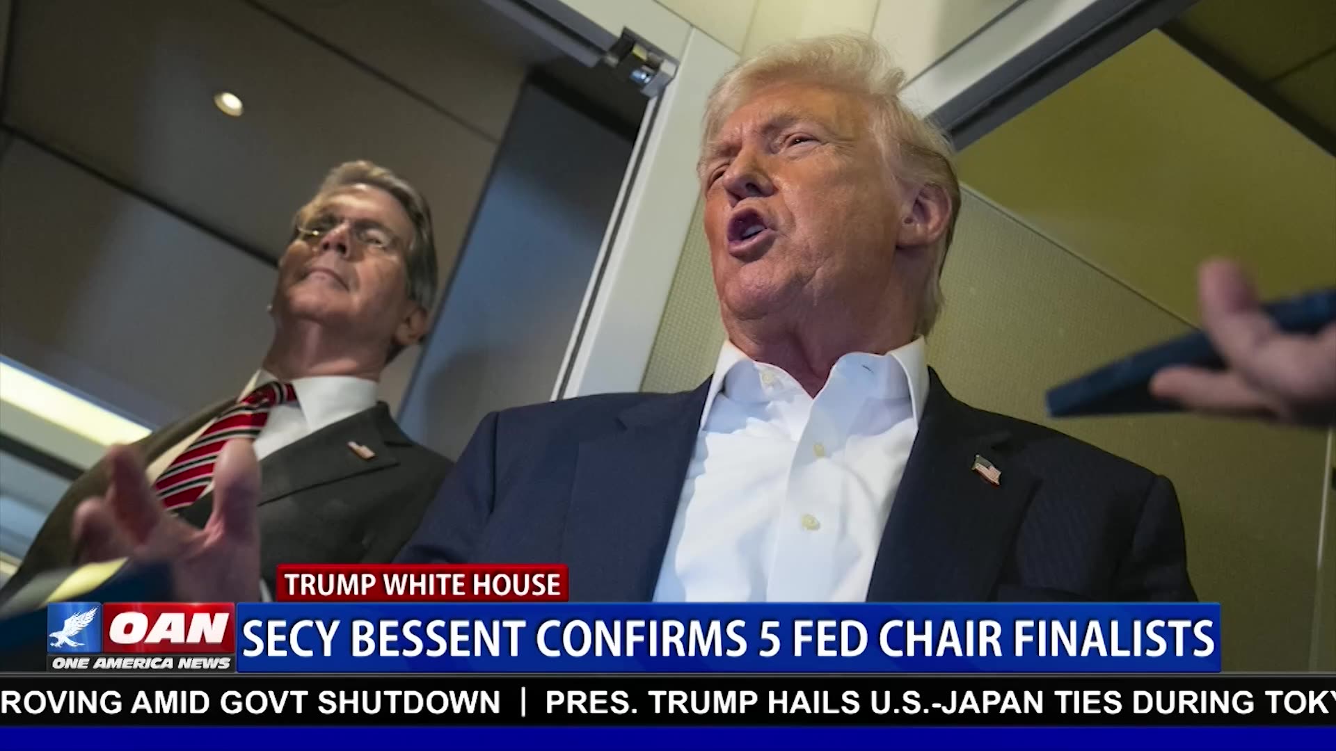 Secretary Bessent to present President Trump WITH candidates to replace Fed Chair Jerome Powell