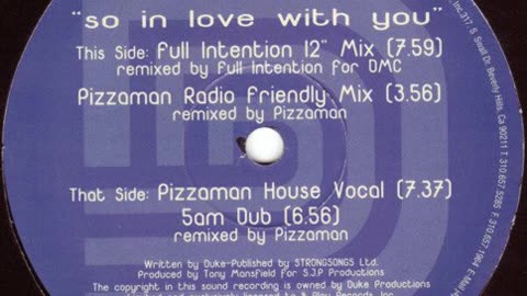 Duke - So In Love With You (Full Intention 12" Mix) 1997