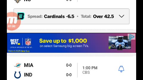 NFL Week 1 2025 predictions