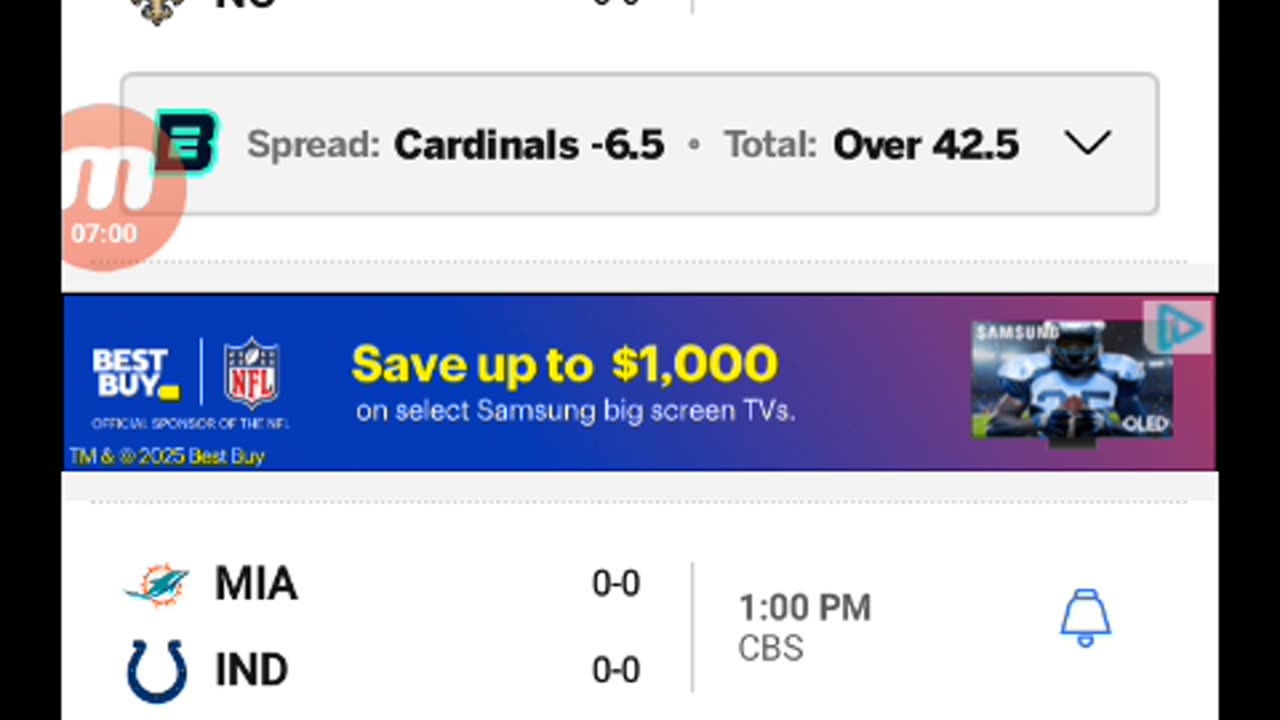 NFL Week 1 2025 predictions