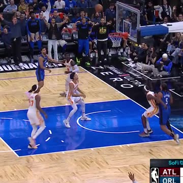 Orlando Magic - AB with the block and three 🔥