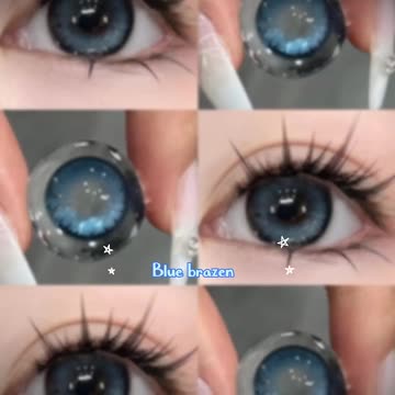 Beautiful Eye lens colour name