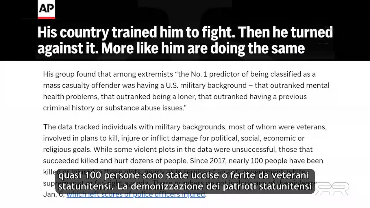 Il DoD Autorizza l'uso della forza letale contro gli americani - RR 2024-10-22