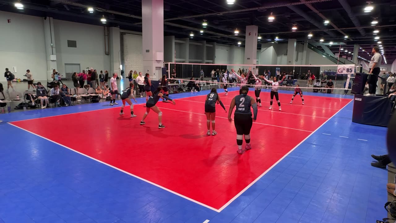 2025 Red Rock Rave - Pool Play Day 2 vs Dig This! 15 Pink - Set 3 of 3