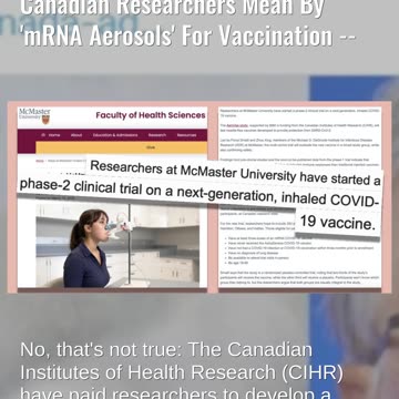 Fact Check: Crop-Duster Spraying NOT What Researchers Mean By 'mRNA Aerosols' For Vaccination