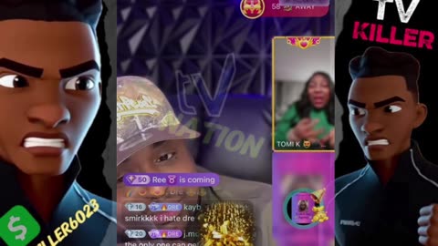 EBBIMAY VS TOMIKAY IN DRE BABBY LIVE pt1