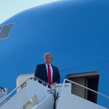 President Donald J. Trump Departs Washington, D.C., for Alaska for a Historic Summit