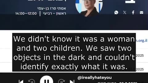 “ Testimonies of Israeli soldiers unable to continue committing warcrimes due to PTSD”
